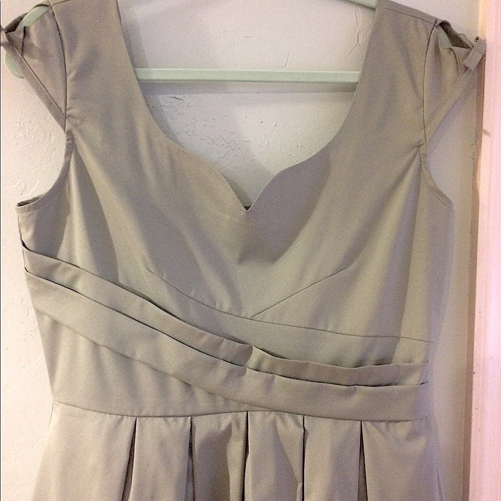 ModCloth Myrtlewood Size L Seafoam party dress👗